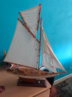 Mooie gedetailleerde modelboot - Decoratief!, Antiek en Kunst, Ophalen of Verzenden