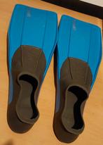 zwemvliezen kind. € 3,00 ( flippers ) gele en blauwe maat 35, Ophalen, Gebruikt, Snorkelvinnen