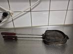 vintage tosti ijzer, Ophalen of Verzenden, Gebruikt