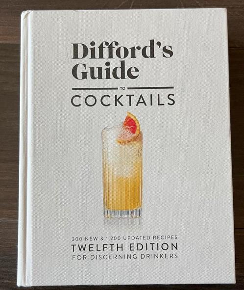 Difford’s guide to cocktails 12 (zeldzaam), Boeken, Kookboeken, Zo goed als nieuw, Ophalen of Verzenden