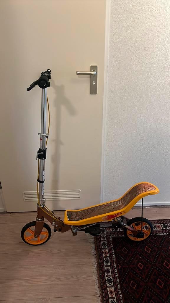 Spacescooter model X580 ook geschikt voor langere kinderen, Fietsen en Brommers, Steps, Gebruikt, Overige typen, Ophalen