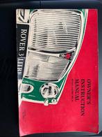 Bediening handleiding Rover 3ltr, Ophalen of Verzenden