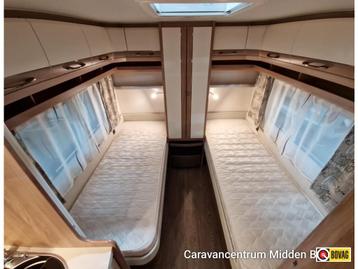 Hobby De Luxe 460 LU Aparte Bedden, Mover,Tent beschikbaar voor biedingen