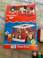 Ficher price busje met doos, Kinderen en Baby's, Speelgoed | Fisher-Price, Ophalen of Verzenden, Zo goed als nieuw, Speelset