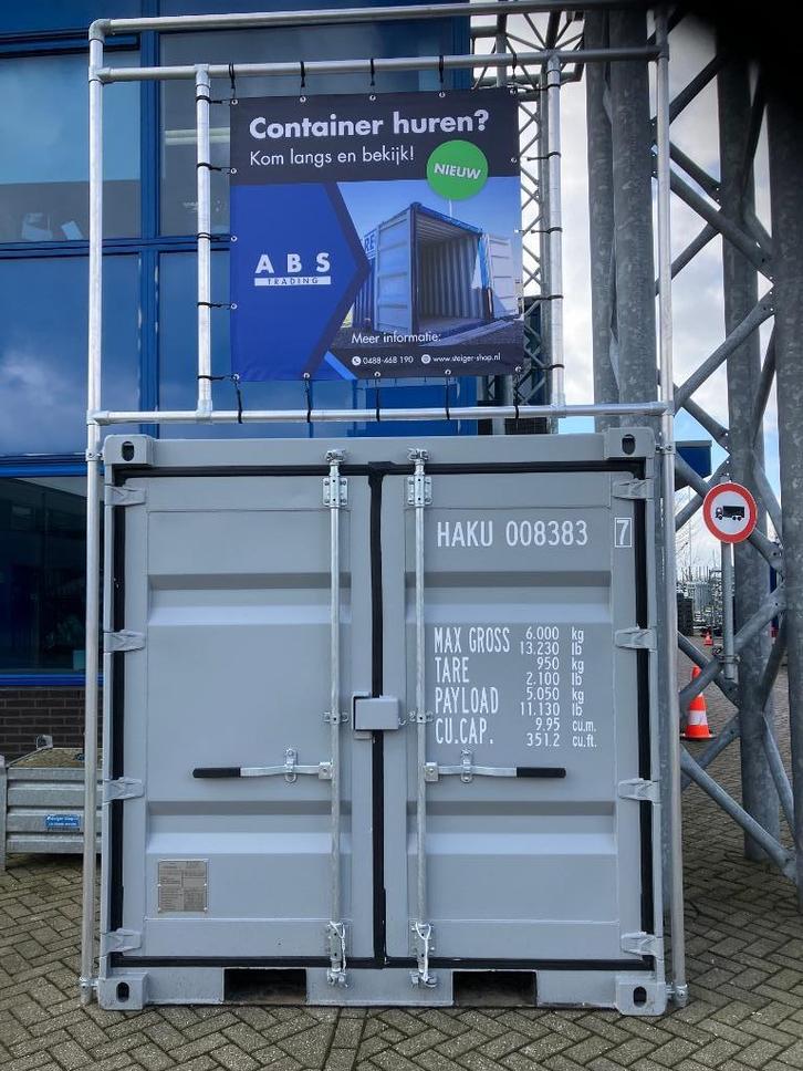 Opslagcontainer 8 ft huren, Doe-het-zelf en Verbouw, Containers, Ophalen