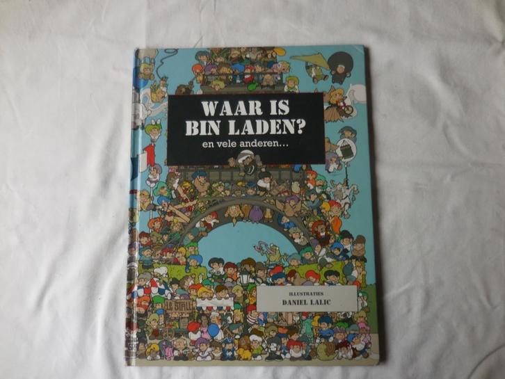 Waar is Bin Laden?, Boeken, Prentenboeken en Plaatjesalbums, Zo goed als nieuw, Prentenboek, Ophalen