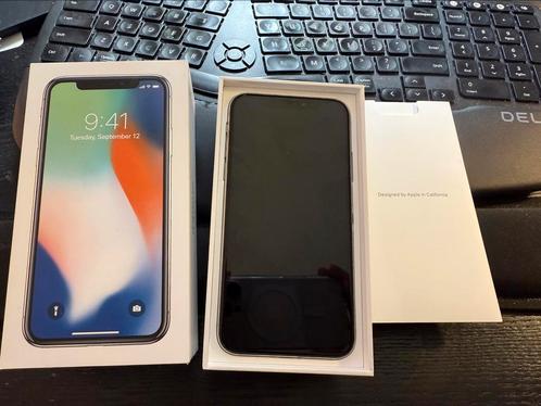 Apple iPhone X, 64 GB, 91%battery, Telecommunicatie, Mobiele telefoons | Apple iPhone, 64 GB, iPhone X, Zilver, Ophalen of Verzenden
