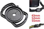 Lenscap HOUDER 52 55 43 mm bevestiging 52mm 55mm 43mm, Ophalen of Verzenden, Nieuw, 50 tot 60 mm, Overige typen