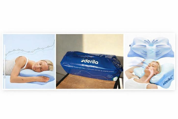 NIEUW Derila Ergo kussen (in verpakking) Nieuwprijs €199, Huis en Inrichting, Slaapkamer | Beddengoed, Nieuw, Kussen, Eenpersoons