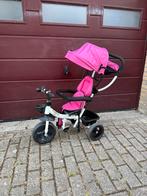 Driewieler kinderfiets met duwstang, voetsteun en trappers, Ophalen, Zo goed als nieuw, Duwstang