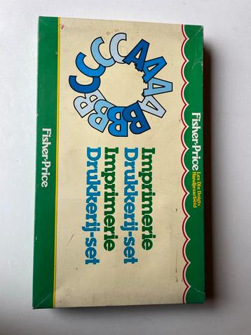 Fisher Price Drukkerij-set Vintage beschikbaar voor biedingen
