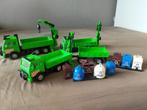 Speelgoed containerwagens met containers, Kinderen en Baby's, Speelgoed | Speelgoedvoertuigen, Ophalen of Verzenden