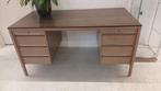 Vintage Oda  staal/hout bureau 1960/70, Huis en Inrichting, Bureaus, Ophalen, Gebruikt, Bureau