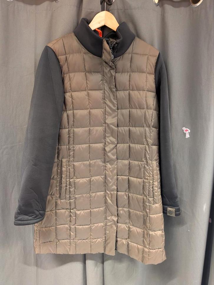 7 seasons winterjas dames mt 42 rek5, Kleding | Dames, Jassen | Winter, Zo goed als nieuw, Maat 42/44 (L), Beige, Ophalen of Verzenden