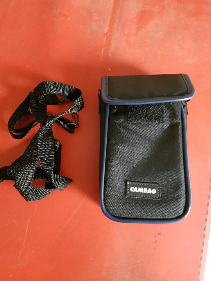 Tasje telefoon of camera, Sieraden, Tassen en Uiterlijk, Tassen | Damestassen, Zo goed als nieuw, Overige typen, Blauw, Ophalen of Verzenden