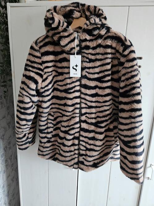 Shoeby winterjas zebra faux fur maat s nieuw, Kleding | Dames, Jassen | Winter, Nieuw, Maat 36 (S), Beige, Ophalen of Verzenden