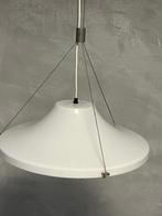 Jaren 70 hanglamp vintage design retro lamp wit kunststof, Ophalen, Gebruikt, Vintage, 75 cm of meer