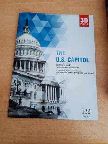 PUZZEL 3D  U.S. Capitol. beschikbaar voor biedingen
