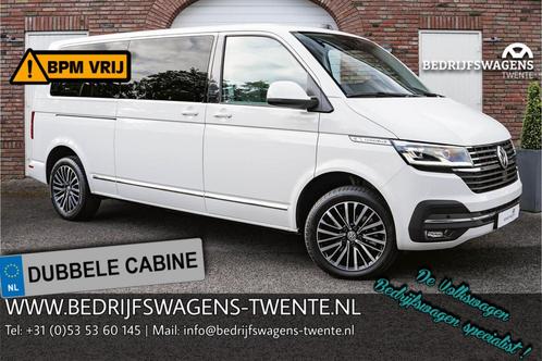 Volkswagen Transporter T6.1 2.0 TDI 204 PK DSG CARAVELLE L2H, Auto's, Bestelauto's, Bedrijf, Te koop, Achteruitrijcamera, Adaptive Cruise Control