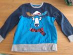 Kersttrui rendier met pailletten maat 140, Ophalen, Gebruikt, C&A, Trui of Vest