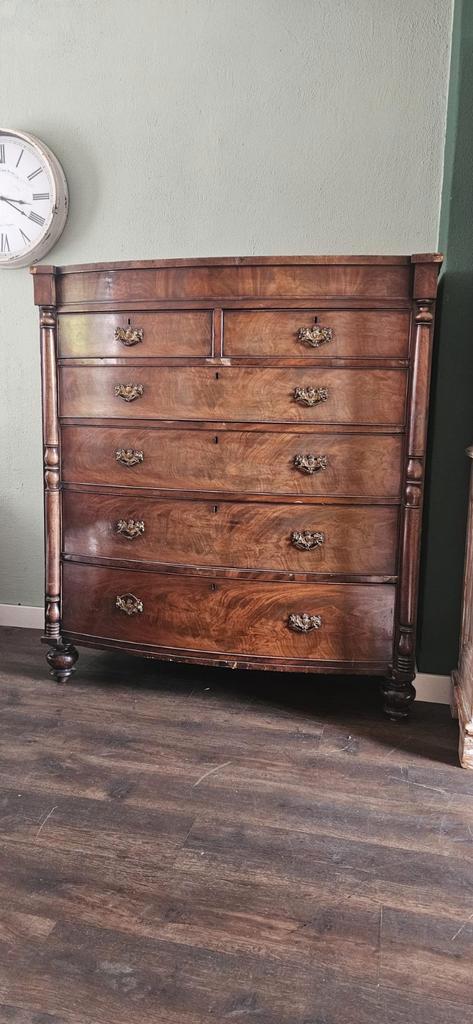 Antieke Engelse houten dressoir, Antiek en Kunst, Antiek | Meubels | Kasten, Ophalen of Verzenden