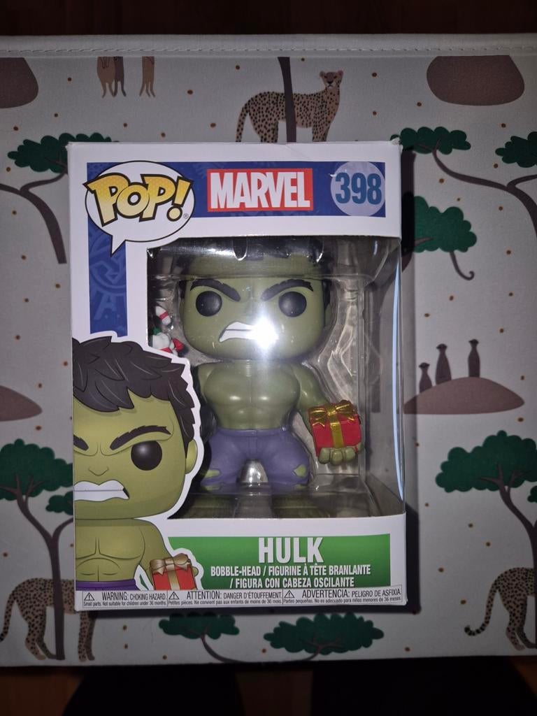 Hulk kerst funko, Ophalen of Verzenden, Zo goed als nieuw