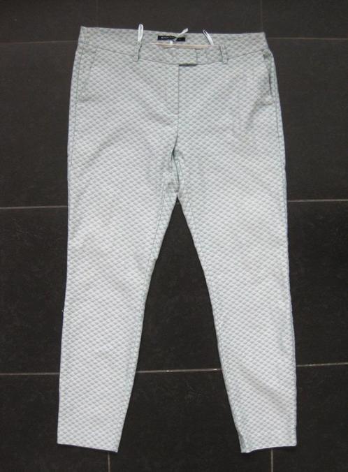 Expresso lichtblauwe turquoise broek, model Caleb, mt 42, Kleding | Dames, Broeken en Pantalons, Zo goed als nieuw, Maat 42/44 (L)