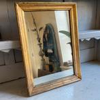 Bois doré spiegel *tres jolie Duiven*, Ophalen, Rechthoekig