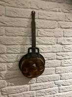 Antieke koperen poffertjespan, Ophalen, Koper