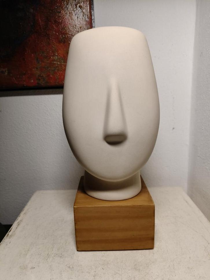 2850 Ikea Nagon Mannequin Hoofd - Vintage 2003, Antiek en Kunst, Kunst | Beelden en Houtsnijwerken, Ophalen of Verzenden