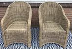 4 hele mooie wicker tuinstoelen, Tuin en Terras, Tuinstoelen, Ophalen, Gebruikt, Wicker