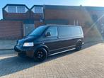 Volkswagen Transporter Bestel 2.5 D 96KW DC 4MOT 2009, Auto's, Zwart, Volkswagen, Zwart, Vierwielaandrijving