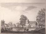 Enspijk. Het Dorp Enspijk. Gewassen Pentekening Anomiem 19e, Ophalen of Verzenden