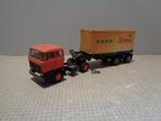 lion daf 2800 met remia container, Hobby en Vrije tijd, Modelauto's | 1:50, Ophalen of Verzenden, Bus of Vrachtwagen, Zo goed als nieuw