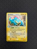 Feraligatr & Delta Species #2 Pokemon EX Dragon Frontiers, Ophalen of Verzenden, Zo goed als nieuw, Losse kaart, Foil
