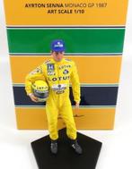 ✅ Ayrton Senna 1:10 Figuur Monaco GP 1987 Winner Lotus, Nieuw, Ophalen of Verzenden, Formule 1