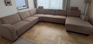 Hele grote hoekbank met chaise longue 390x275 beschikbaar voor biedingen
