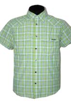 PEAK PERFORMANCE geruit overhemd, korte mouw, groen, Mt. S, Kleding | Heren, Overhemden, Groen, Peak Performance, Halswijdte 38 (S) of kleiner