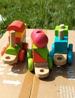 Houten Blokken Trein Speelgoed, Ophalen