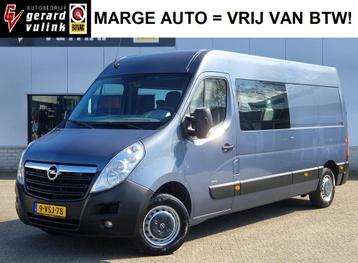 Opel Movano 2.3 CDTI L3H3 6-PERS DC MARGE AIRCO CRUISE TREKH beschikbaar voor biedingen