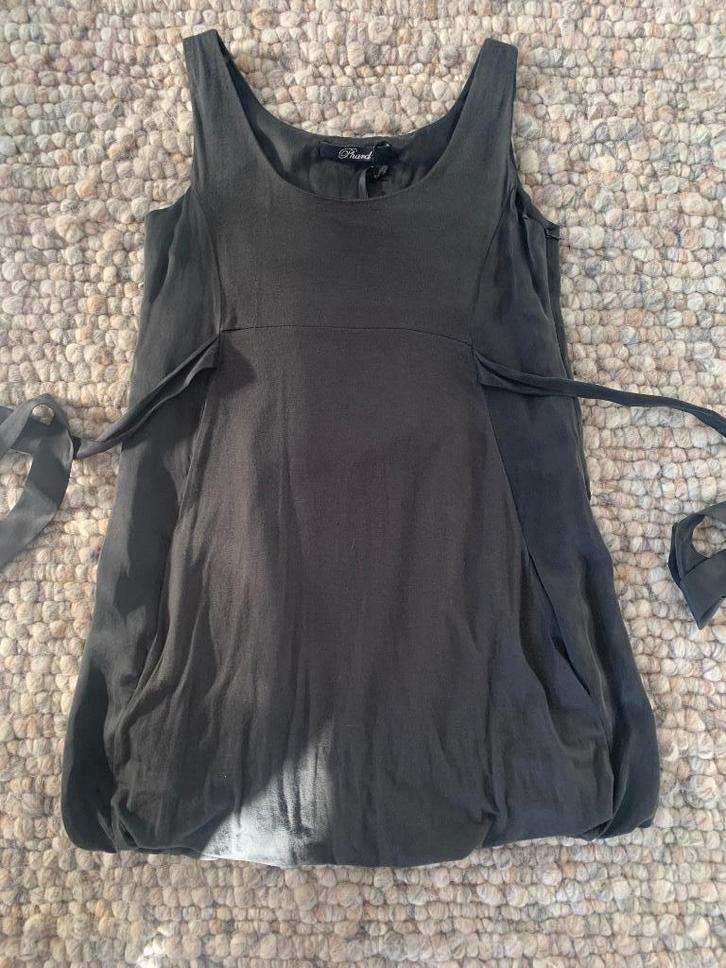 Kastopruiming ......PHARD zijde tuniek / jurkje maat S, Kleding | Dames, Jurken, Zo goed als nieuw, Maat 36 (S), Zwart, Boven de knie