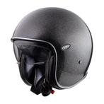 Premier Vintage U9 Evo Glitter Silver motorhelm SALE van 249, Jethelm, Ophalen of Verzenden, Nieuw met kaartje, Overige merken