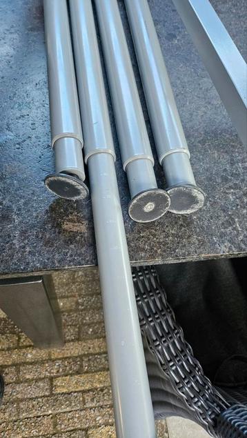 ikea galant buro onderstel met 4 verstelbare poten - afbeelding 4