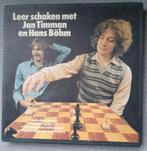 Leer schaken met Jan Timman en Hans Böhm, Een of twee spelers, Ophalen of Verzenden, Zo goed als nieuw