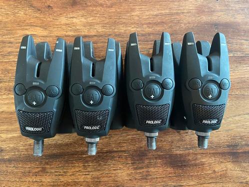 4 Prologic Piepers met beetmelder + 2 Fox Swingers, Watersport en Boten, Hengelsport | Karpervissen, Zo goed als nieuw, Complete set