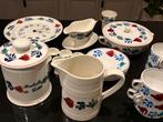 Serviceset Boerenbont, o.a. “Poubelle de Table” van Boch!, Antiek en Kunst, Ophalen