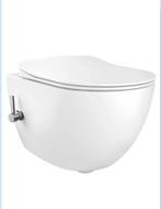 zwevend toilet met bidet warm-koud sproeier, Ophalen, Nieuw