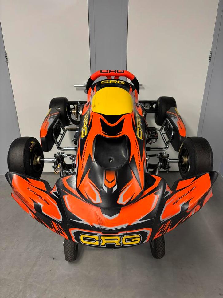CRG Black Mirror Mini rolling chassis 2025, Sport en Fitness, Karting, Gebruikt, Kart, Ophalen of Verzenden