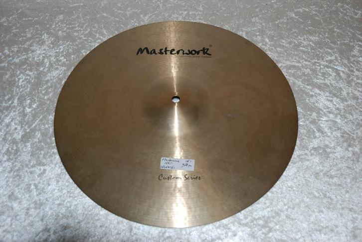 Masterwork Custom crash bekken 1482gr 16 inch  <26260161>, Muziek en Instrumenten, Instrumenten | Onderdelen, Gebruikt, Drums of Percussie