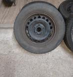 Continental  195/65 R15 winterbanden + stalen velgen, Auto-onderdelen, Banden en Velgen, Ophalen, Gebruikt, 16 inch, Winterbanden